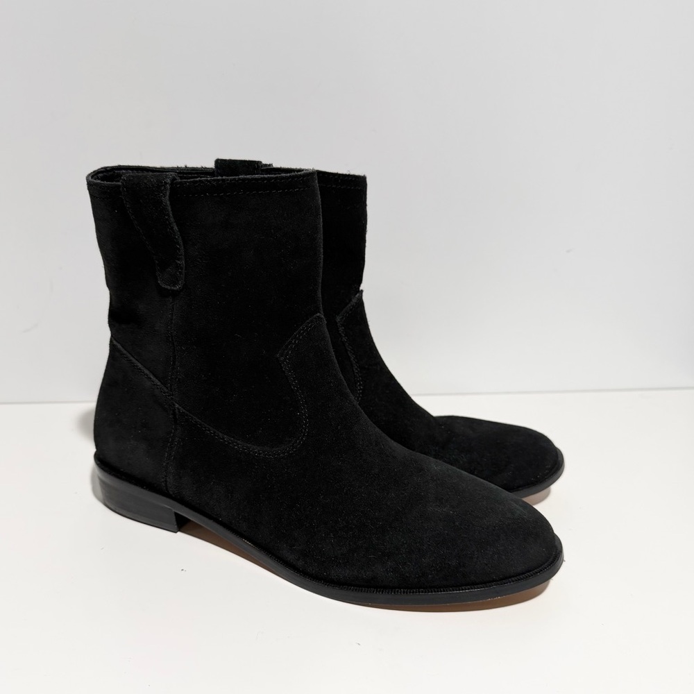 Rebecca Minkoff Black Suede Ankle Boots
